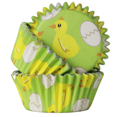 Cupcake Cases - Easter Chicks - 30 Pack - SimplyCakeCraft