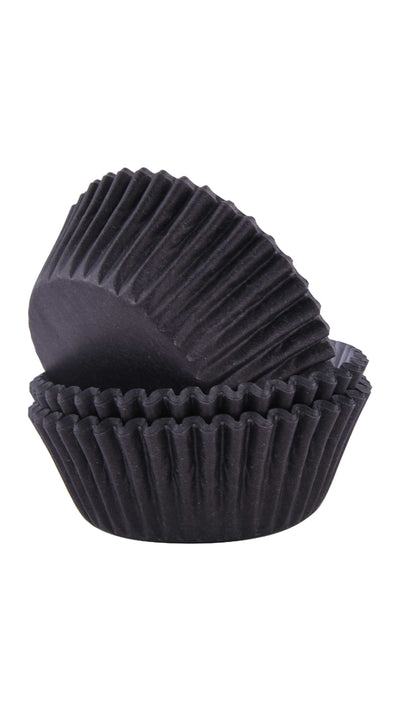 PME - Cupcake Cases - Black - 60 Pack - SimplyCakeCraft