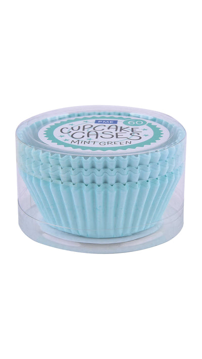 PME - Cupcake Cases - Mint Green - 60 Pack - SimplyCakeCraft