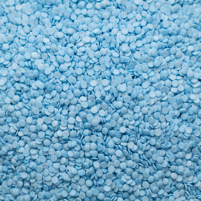 Natural Confetti - Blue (Vegan) Sprinkles Sprinkly 