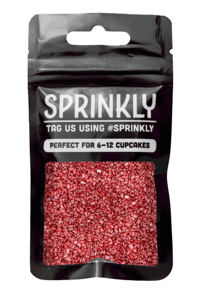 Sparkling Sugar - Red - SimplyCakeCraft