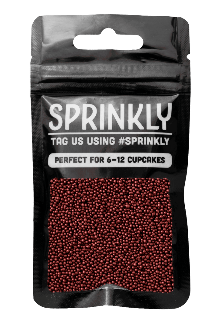 Glimmer 100's & 1000's - Bordeaux (No E171) Sprinkles SPRINKLY