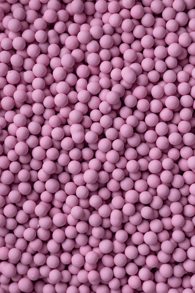 Matt Chocolate Balls - Pink - (Small/6mm) Sprinkles Sprinkly
