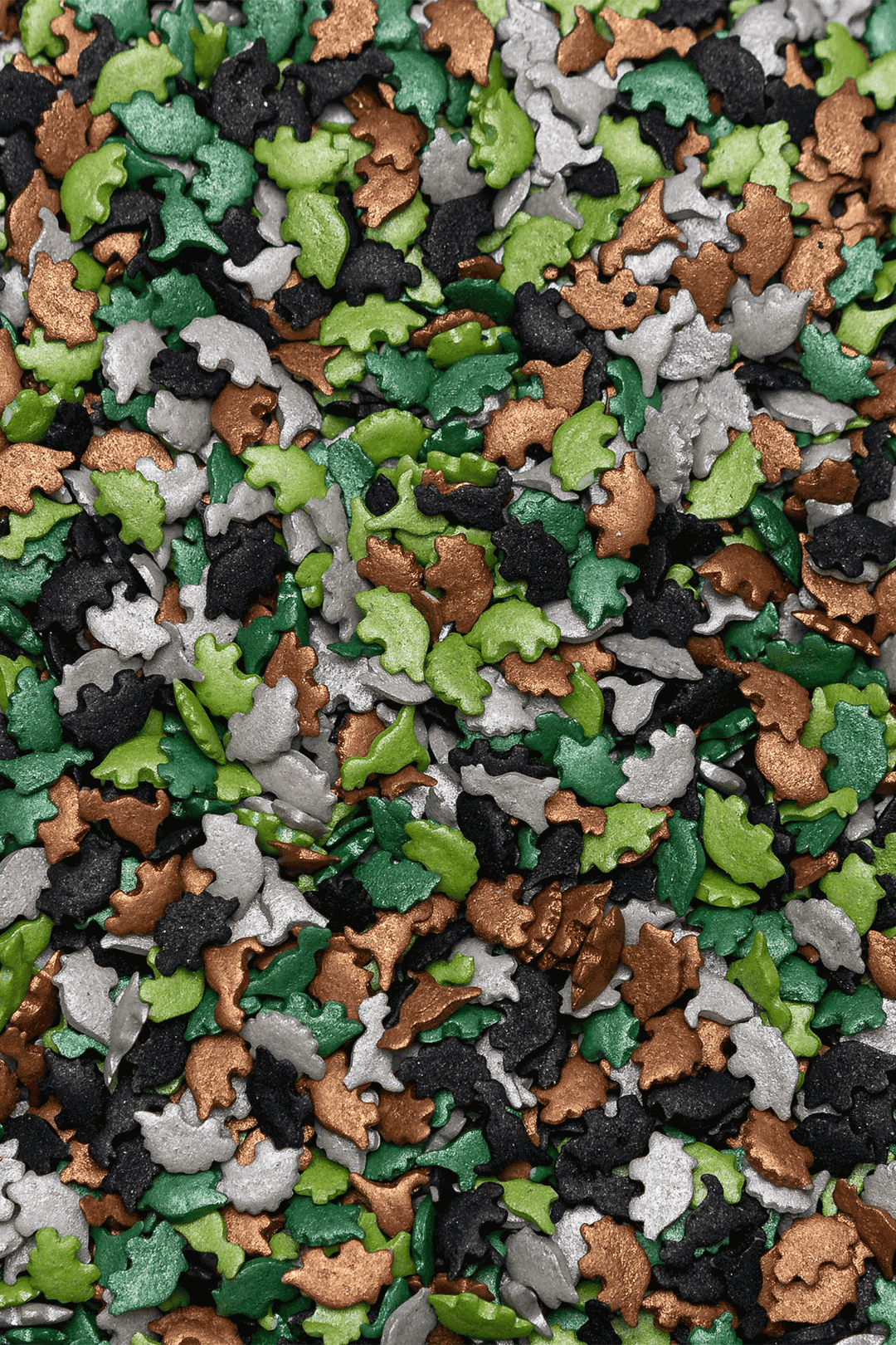 Sprinkle Shapes - Dinosaur (Camouflage Colours) 🦕 🦖 - 25g Sprinkly