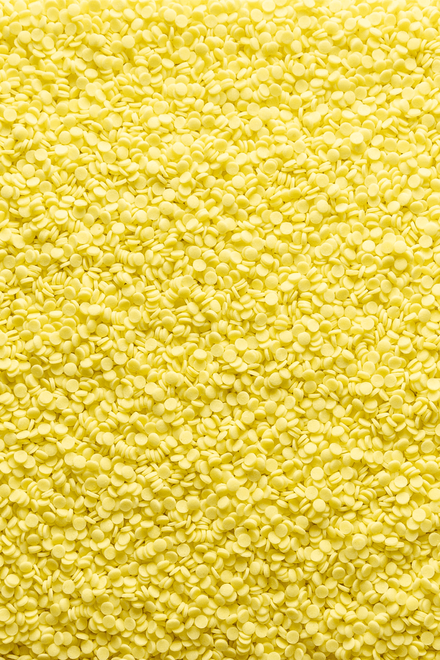 Sugar Confetti - Yellow (Vegan) Sprinkles Sprinkly