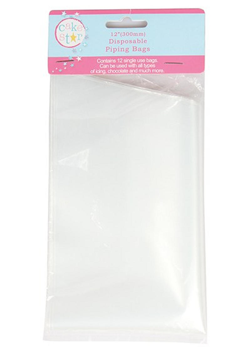 12 x 12 Inch (300mm) Disposable Piping Bags - SimplyCakeCraft