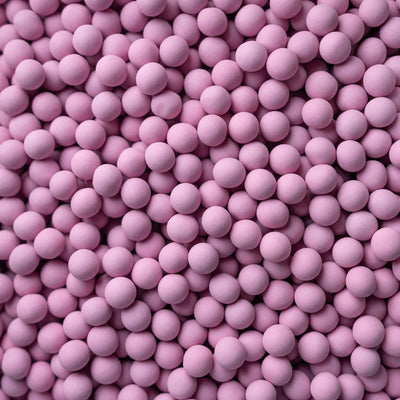 Matt Chocolate Balls - Pink (Large/10mm) - SimplyCakeCraft