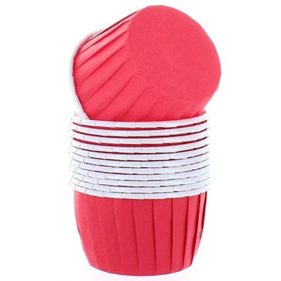 Red Baking Cups 12 Pack Perfect For Your Cupcakes - SimplyCakeCraft
