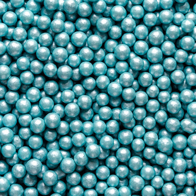 Glimmer Pearls - 7mm Turquoise - SimplyCakeCraft