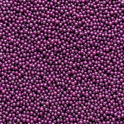 Glimmer Pearls - 3mm Aubergine - SimplyCakeCraft