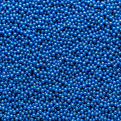 Glimmer Pearls - 3mm Blue - SimplyCakeCraft