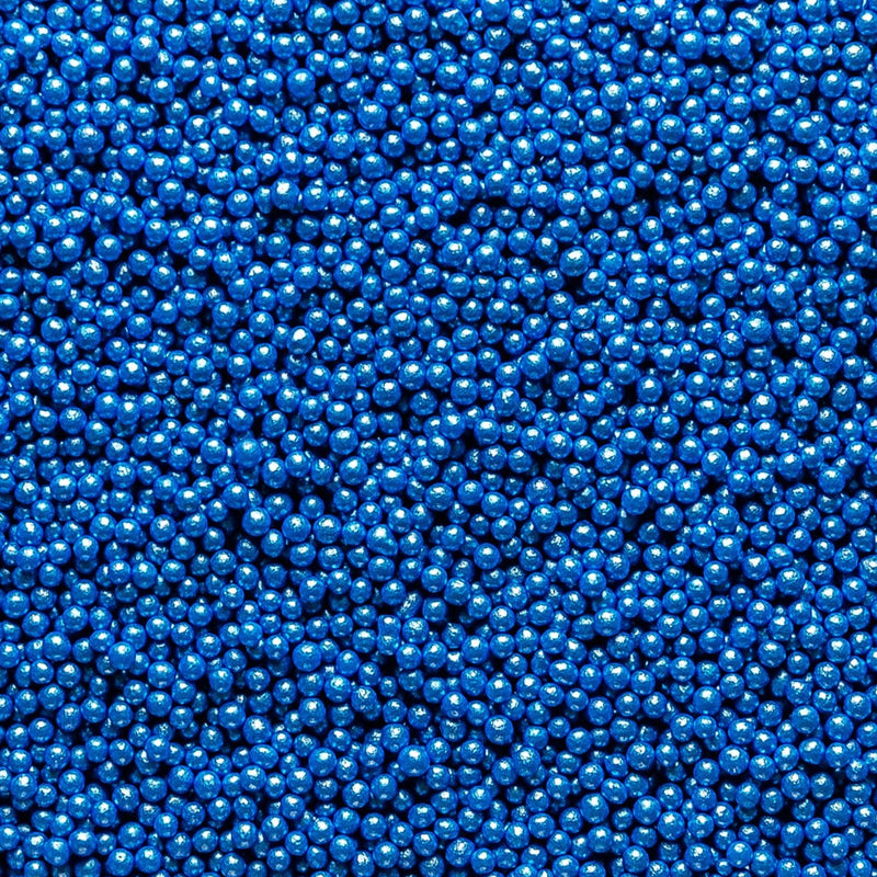 Glimmer Pearls - 3mm Blue - SimplyCakeCraft