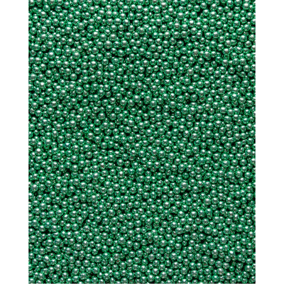 Metallic Pearls - Green 4mm - SimplyCakeCraft