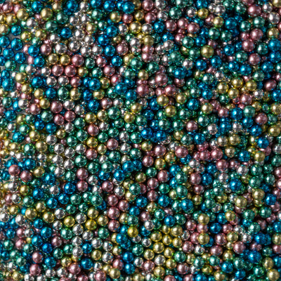 Metallic Pearls - Harlequin Mix 6mm - SimplyCakeCraft