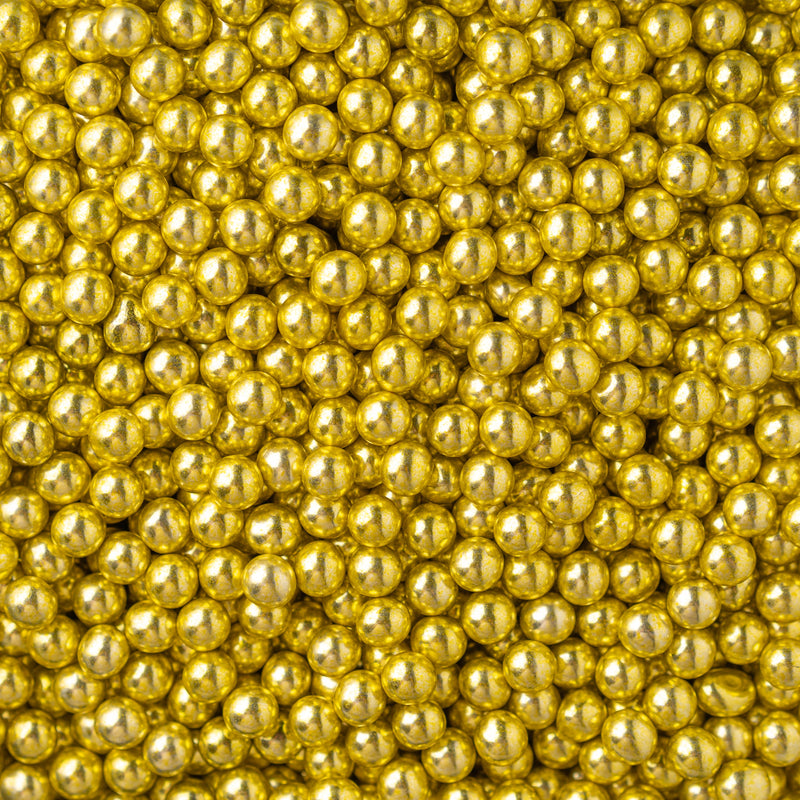 Chocolate Balls - Metallic Gold (Large/10mm) - SimplyCakeCraft