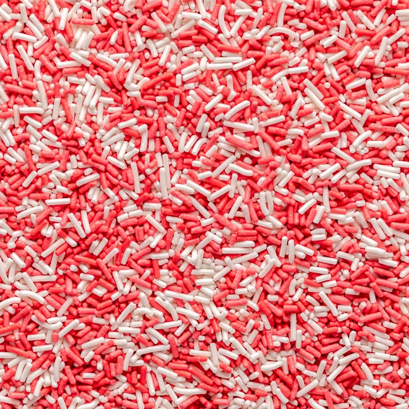 Sugar Strands - Red & White - SimplyCakeCraft