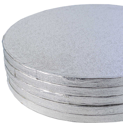 Round Silver Cake Board - Range of Sizes - SimplyCakeCraft