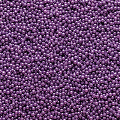 Glimmer Pearls - 3mm Violet - SimplyCakeCraft