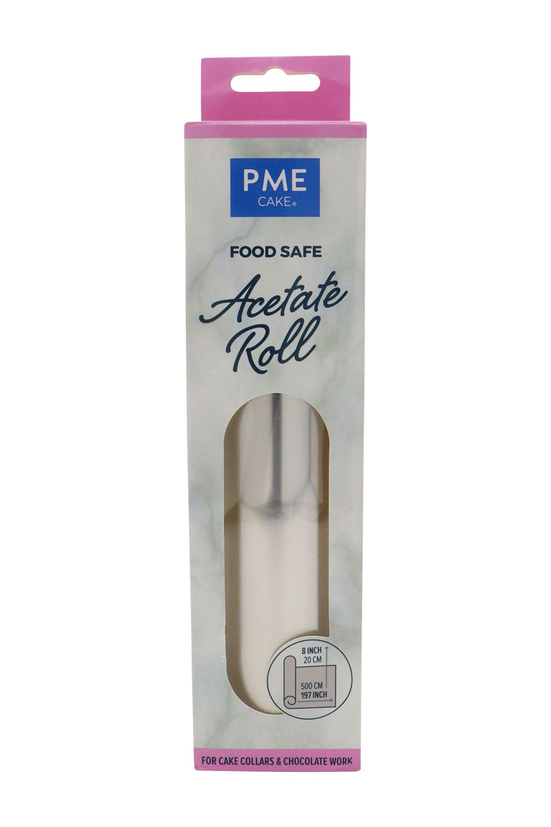 PME - Acetate - 8"/20cm Width - 5 Metre Length (Food Safe)