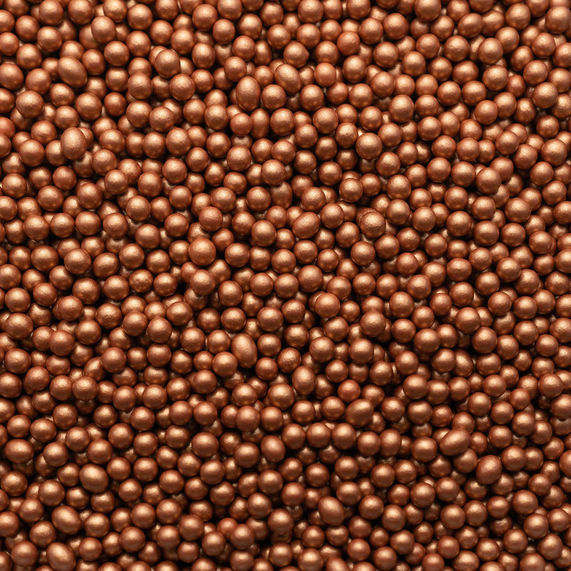 Chocolate Balls - Pearlescent Bronze/Copper - (Small/6mm) - SimplyCakeCraft