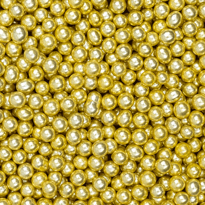 Chocolate Balls - Metallic Gold - (Small/6mm) - SimplyCakeCraft
