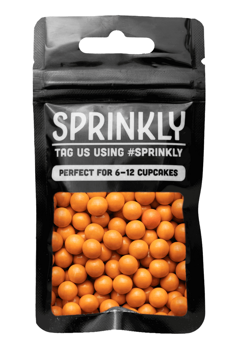 Chocolate Balls - Orange (Small/6mm) - SimplyCakeCraft