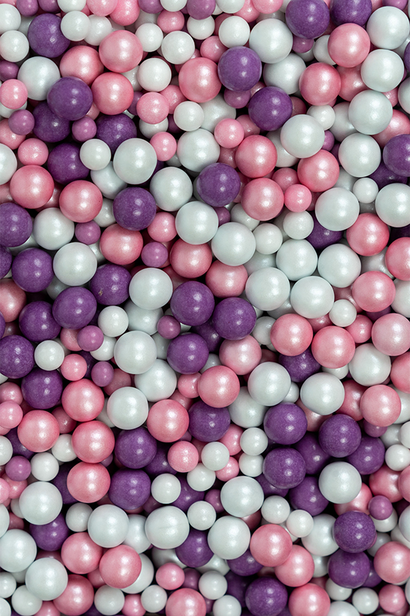 Chocolate Balls - Pink, White & Purple Mix - SimplyCakeCraft