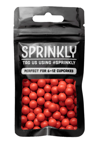 Chocolate Balls - Red (Large/10mm) - SimplyCakeCraft