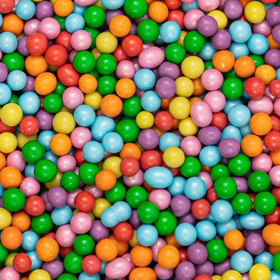 Chocolate Balls - Rainbow - (Small/6mm) Sprinkles SPRINKLY 