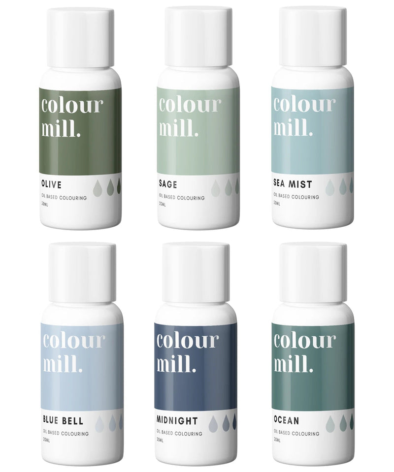 Colour Mill Oil Based Colouring - 20ml - 6 Pack - Coastal Colour Mill 