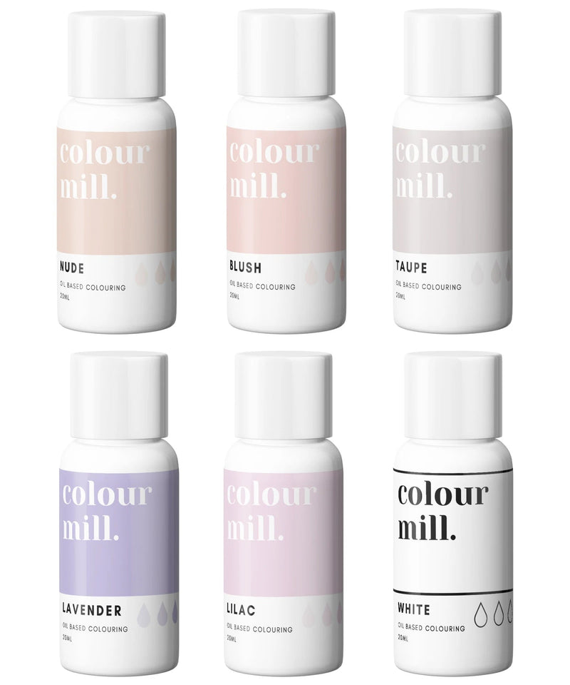 Colour Mill Oil Based Colouring - 20ml - 6 Pack - Nude Colour Mill 