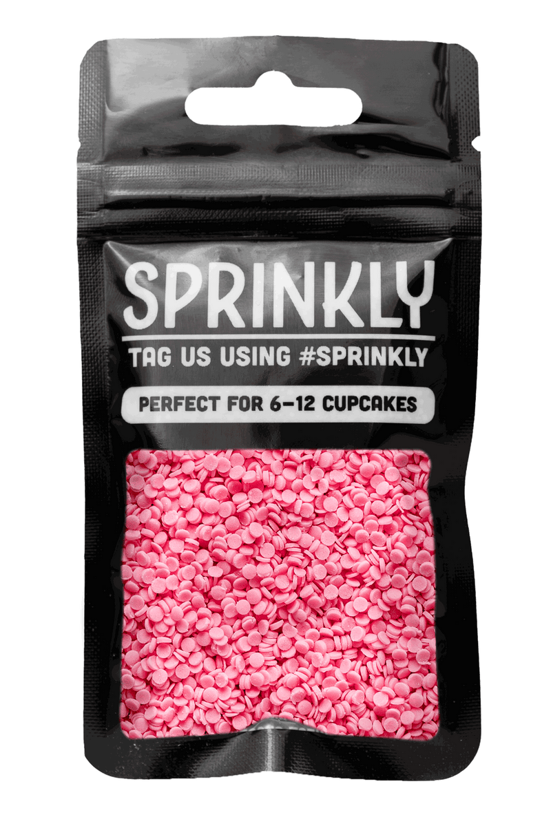 Sugar Confetti - Pink - SimplyCakeCraft