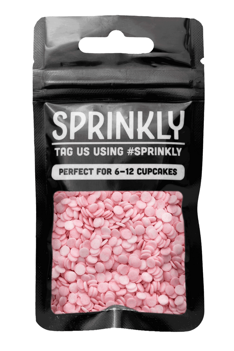 Natural Confetti - Pink (Vegan) - SimplyCakeCraft