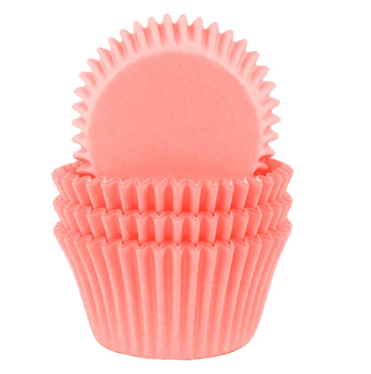 50 Pink Cupcake Baking Cases - SimplyCakeCraft
