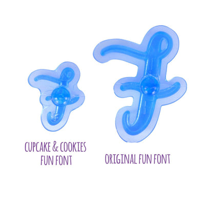 Fun Fonts - Cupcakes & Cookies - Collection 1 PME 