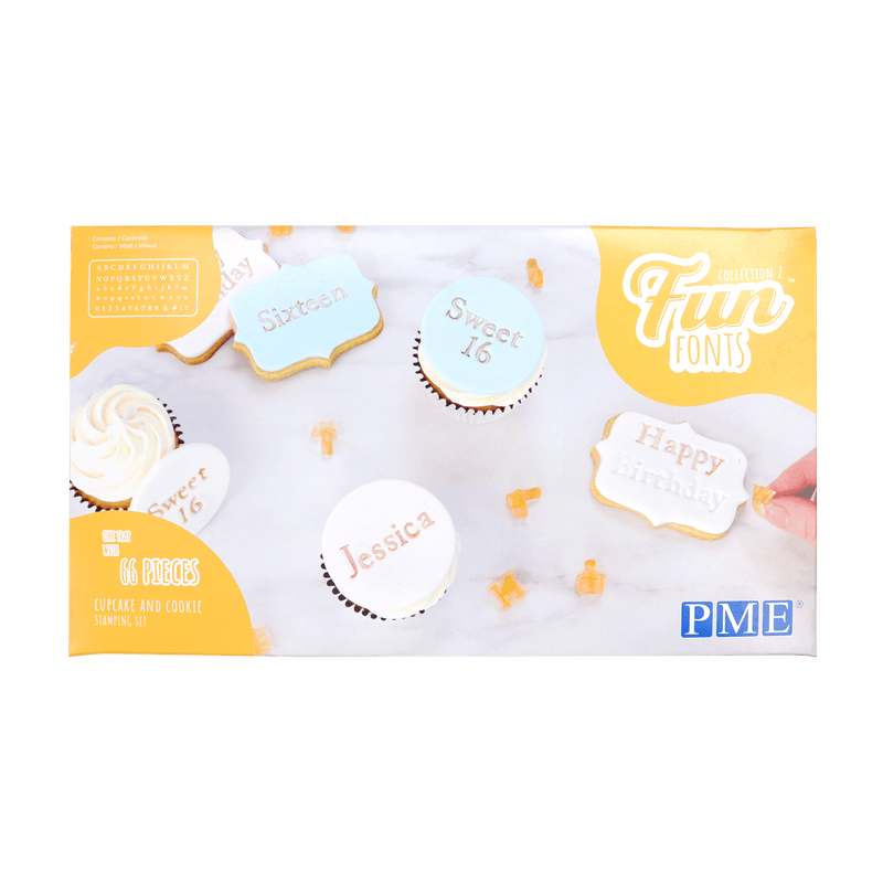 Fun Fonts - Cupcakes & Cookies - Collection 2 PME 