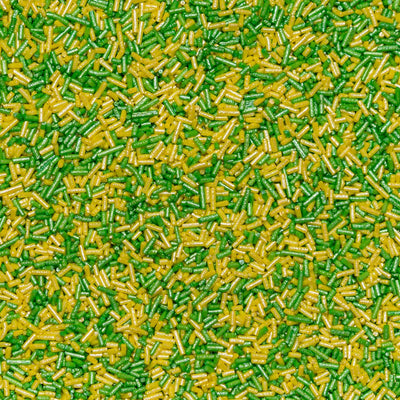 Glimmer Strands - Yellow & Green Sprinkles Sprinkly 