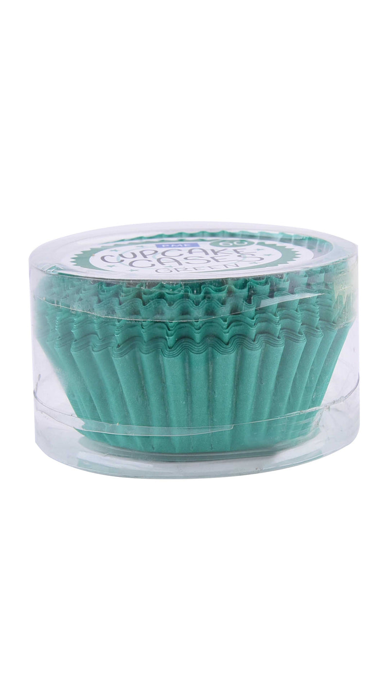 PME - Cupcake Cases - Green - 60 Pack - SimplyCakeCraft