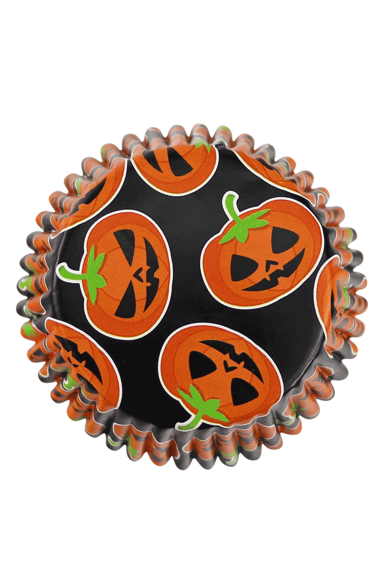 Cupcake Cases - Halloween Pumpkins - 30 Pack - SimplyCakeCraft