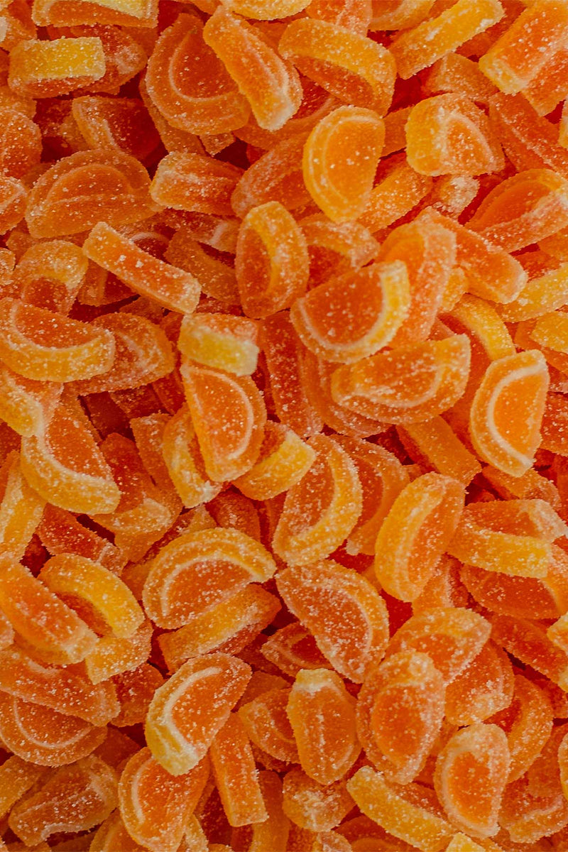 Mini Fruit Jelly Slices - Orange - SimplyCakeCraft