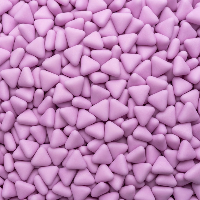 Matt Triangles - Lilac Sprinkles Sprinkly 