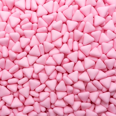 Matt Triangles - Pink Sprinkles Sprinkly 