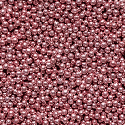 Metallic Pearls - Pink 4mm - SimplyCakeCraft