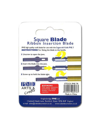 PME Pack of 5 Spare Ribbon Blades (32mm/1.3") - SimplyCakeCraft