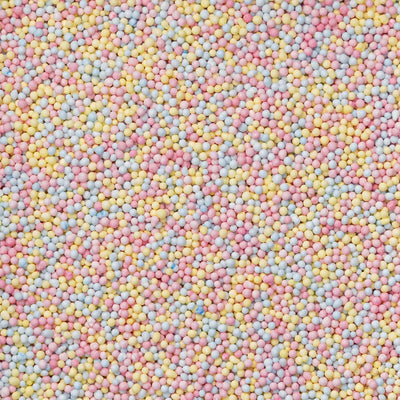Natural 100's & 1000's - Pink, Yellow & Blue Sprinkles Sprinkly 