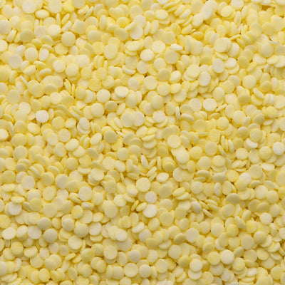 Natural Confetti - Yellow (Vegan) Sprinkles Sprinkly 