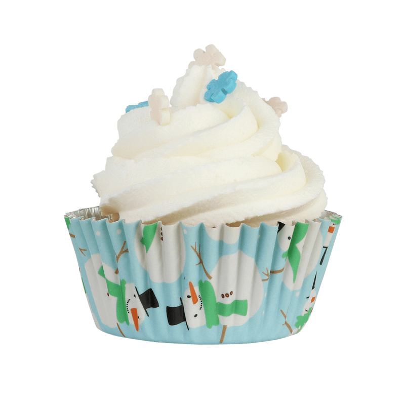 PME - Cupcake Cases - Christmas Snowman - 30 Pack Cupcake Cases PME 