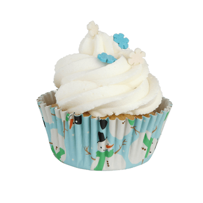 PME - Cupcake Cases - Christmas Snowman - 30 Pack Cupcake Cases PME 