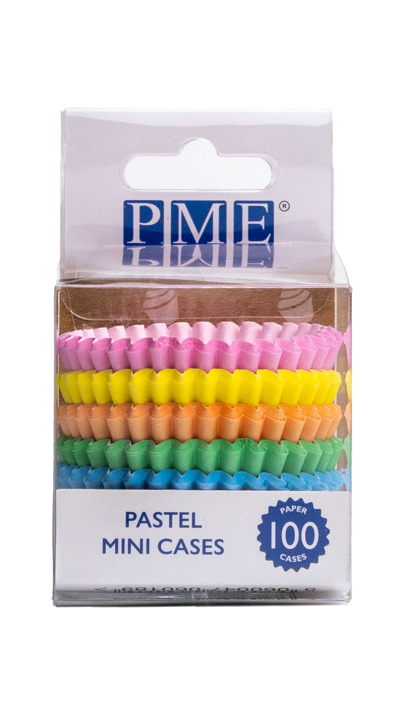 PME - Mini Cupcake Cases - Pastel - 45 Pack Cupcake Cases PME 