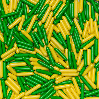 Polished Rods - Yellow & Green Sprinkles Sprinkly 